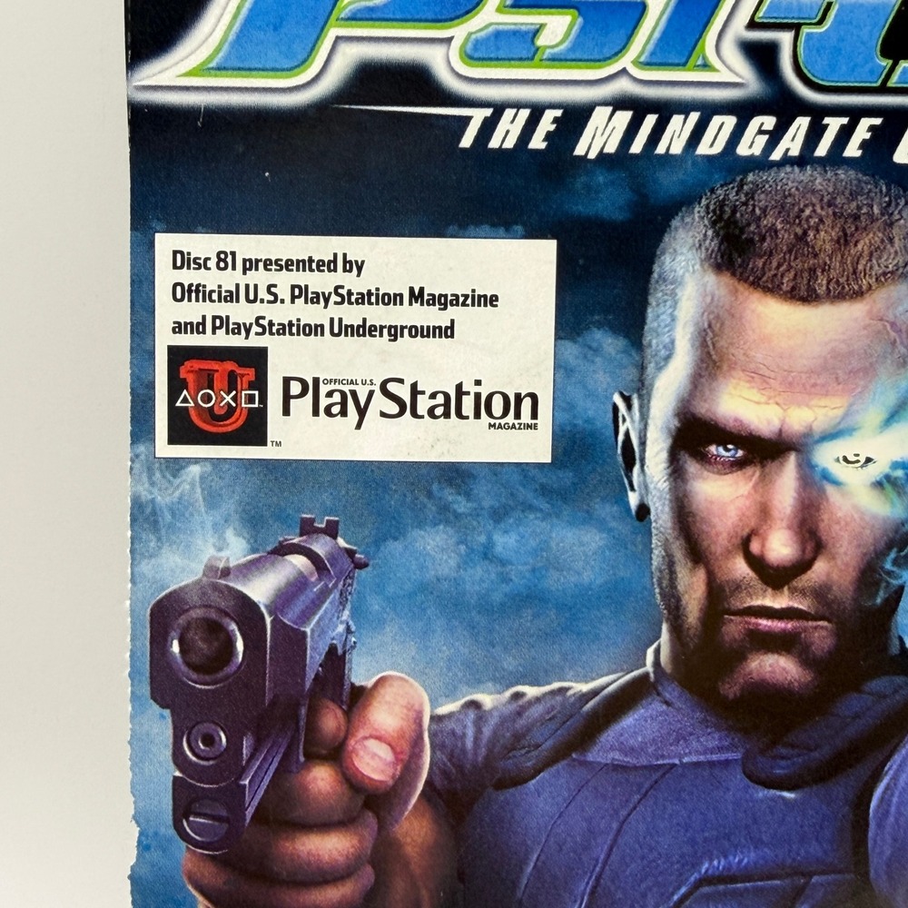Sony‎ PlayStation 2 OPM Demo Disc 81 Psi-Ops Transformers Retro PS2 Gaming Rare - Picture 3 of 8